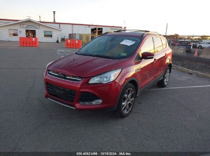 2013 FORD ESCAPE SEL Red  Gasoline 1FMCU9H91DUD75155 photo #3