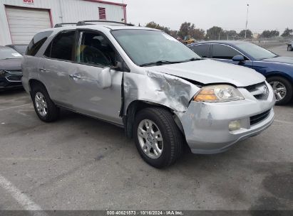 2006 ACURA MDX Silver  Gasoline 2HNYD18876H528091 photo #1