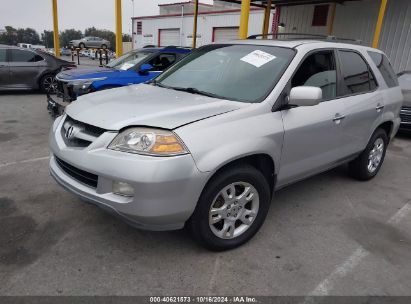 2006 ACURA MDX Silver  Gasoline 2HNYD18876H528091 photo #3