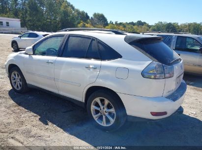 2009 LEXUS RX 350 White  Gasoline 2T2GK31U19C062517 photo #4