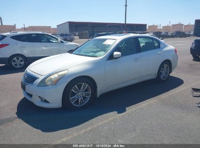 2011 INFINITI G37 JOURNEY White  Gasoline JN1CV6AP8BM302941 photo #3