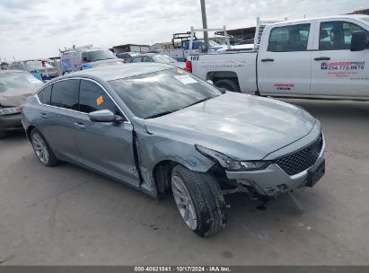 2023 CADILLAC CT5 LUXURY Silver  Gasoline 1G6DM5RK5P0137570 photo #1