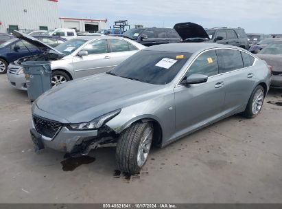 2023 CADILLAC CT5 LUXURY Silver  Gasoline 1G6DM5RK5P0137570 photo #3