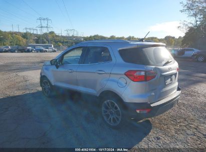 2019 FORD ECOSPORT TITANIUM Gray  Gasoline MAJ3S2KE5KC276774 photo #4