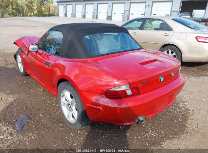 2002 BMW Z3 2.5I Red  Gasoline 4USCN33492LM06949 photo #4