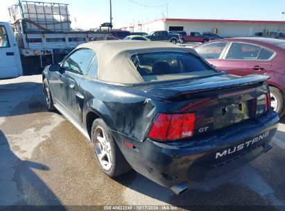 2003 FORD MUSTANG GT Black  Gasoline 1FAFP45XX3F432685 photo #4