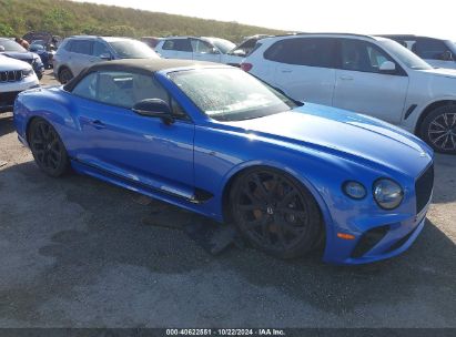 2023 BENTLEY CONTINENTAL GT AZURE/MULLINER V8/S Blue  Gasoline SCBDG4ZG1PC011332 photo #1