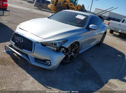 2018 INFINITI Q60 3.0T SPORT Silver  Gasoline JN1EV7EK1JM341883 photo #3