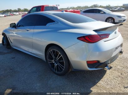 2018 INFINITI Q60 3.0T SPORT Silver  Gasoline JN1EV7EK1JM341883 photo #4