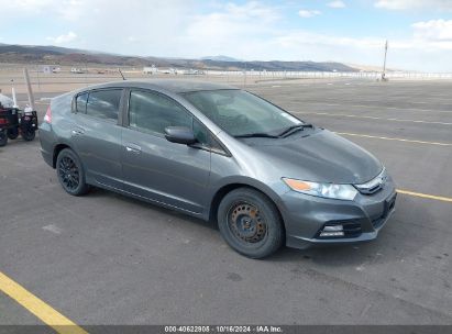 2012 HONDA INSIGHT Gray  Hybrid JHMZE2H34CS003493 photo #1