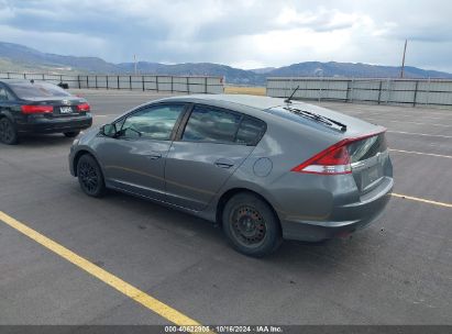 2012 HONDA INSIGHT Gray  Hybrid JHMZE2H34CS003493 photo #4