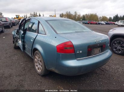 1999 AUDI A6 Blue  Gasoline WAUBA24B6XN004481 photo #4