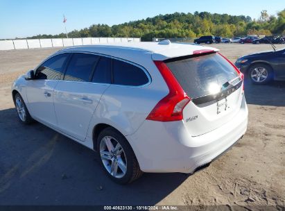 2015 VOLVO V60 T5 PLATINUM White  gas YV140MED1F1213749 photo #4