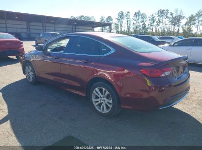 2016 CHRYSLER 200 LIMITED Maroon  Gasoline 1C3CCCAB7GN120935 photo #4