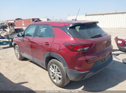 2023 CHEVROLET TRAILBLAZER FWD LS Red  Gasoline KL79MMS2XPB190788 photo #4