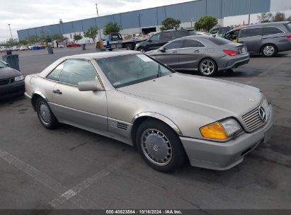 1992 MERCEDES-BENZ 500 SL Gold  Gasoline WDBFA66E9NF041792 photo #1