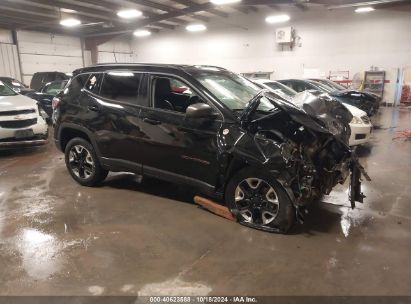 2018 JEEP COMPASS TRAILHAWK 4X4 Black  Gasoline 3C4NJDDB5JT234631 photo #1