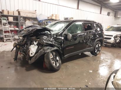 2018 JEEP COMPASS TRAILHAWK 4X4 Black  Gasoline 3C4NJDDB5JT234631 photo #3