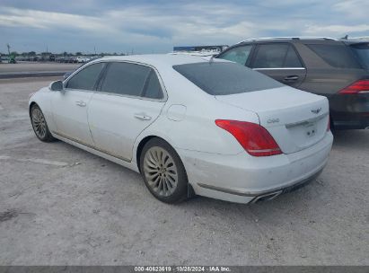 2019 GENESIS G90 White  Gasoline KMHG34JA5KU053272 photo #4