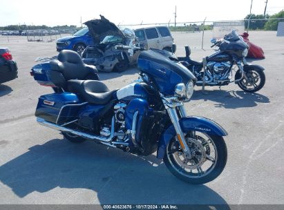 2022 HARLEY-DAVIDSON FLHTK Blue  Gasoline 1HD1KEF12NB647652 photo #1