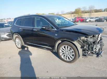 2023 CADILLAC XT6 PREMIUM LUXURY Black  Gasoline 1GYKPDRS2PZ117689 photo #1