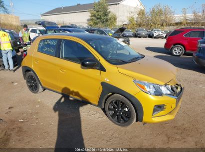 2023 MITSUBISHI MIRAGE BLACK EDITION/RALLIART/SE Yellow  Gasoline ML32AWHJ0PH001038 photo #1