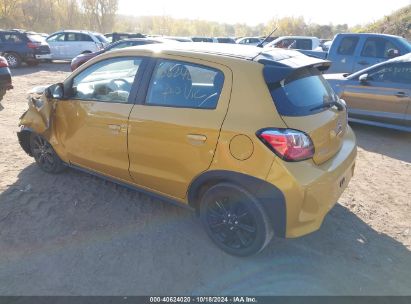 2023 MITSUBISHI MIRAGE BLACK EDITION/RALLIART/SE Yellow  Gasoline ML32AWHJ0PH001038 photo #4