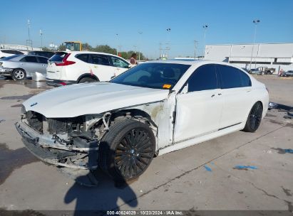 2017 BMW 740I White  Gasoline WBA7E2C33HG741115 photo #3