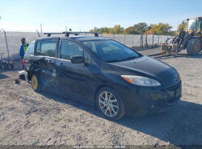 2012 MAZDA MAZDA5 GRAND TOURING Black  Gasoline JM1CW2DL5C0135104 photo #1