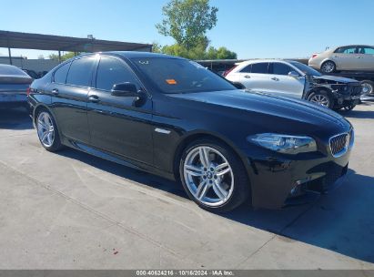 2016 BMW 535I Black  Gasoline WBA5B1C50GG132980 photo #1