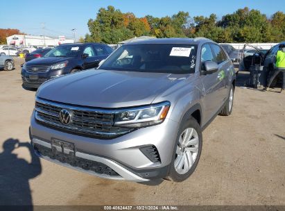 2020 VOLKSWAGEN ATLAS CROSS SPORT 3.6L V6 SE W/TECHNOLOGY/3.6L V6 SE W/TECHNOLOGY R-LINE Silver  Gasoline 1V21E2CA1LC210033 photo #3