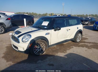 2009 MINI JOHN COOPER WORKS CLUBMAN White  Gasoline WMWMM935X9TF99227 photo #3