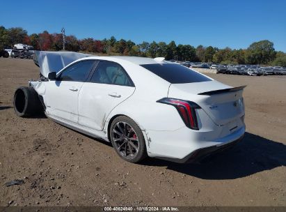 2023 CADILLAC CT4-V V-SERIES BLACKWING White  Gasoline 1G6DL5RP4P0460569 photo #4