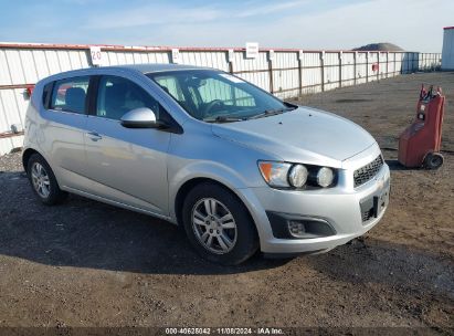 2012 CHEVROLET SONIC 2LT Silver  Gasoline 1G1JC6SH7C4135452 photo #1