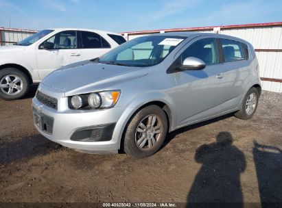 2012 CHEVROLET SONIC 2LT Silver  Gasoline 1G1JC6SH7C4135452 photo #3