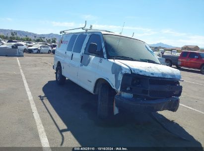 2006 CHEVROLET EXPRESS WORK VAN White cargo va gas 1GCGG25V261150088 photo #1