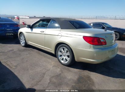 2010 CHRYSLER SEBRING TOURING Gold  Gasoline 1C3BC5ED7AN122369 photo #4