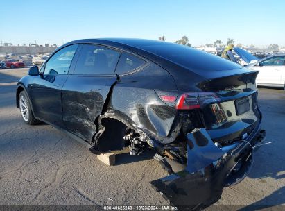 2021 TESLA MODEL Y LONG RANGE DUAL MOTOR ALL-WHEEL DRIVE Black  Electric 5YJYGDEE4MF299459 photo #4