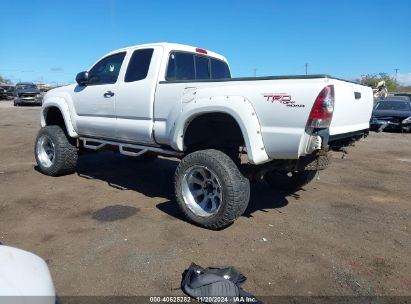 2008 TOYOTA TACOMA BASE V6 White  Gasoline 5TEUU42N28Z531007 photo #4