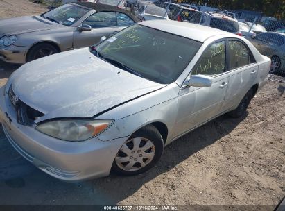 2003 TOYOTA CAMRY LE Silver  Gasoline 4T1BE32K43U134612 photo #3