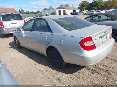 2003 TOYOTA CAMRY LE Silver  Gasoline 4T1BE32K43U134612 photo #4