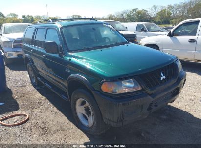 2000 MITSUBISHI MONTERO SPORT LS/XLS Green  Gasoline JA4MT31H4YP061007 photo #1