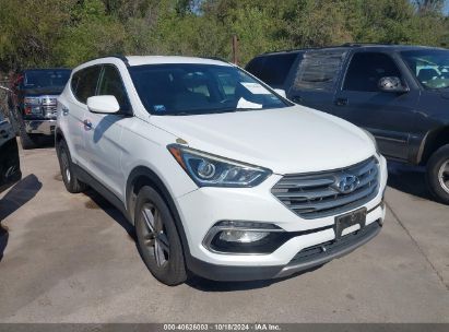 2017 HYUNDAI SANTA FE SPORT 2.4L White  Gasoline 5NMZU3LBXHH006927 photo #1