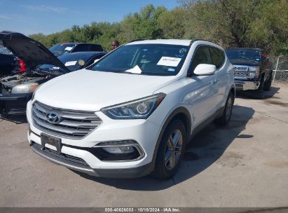 2017 HYUNDAI SANTA FE SPORT 2.4L White  Gasoline 5NMZU3LBXHH006927 photo #3