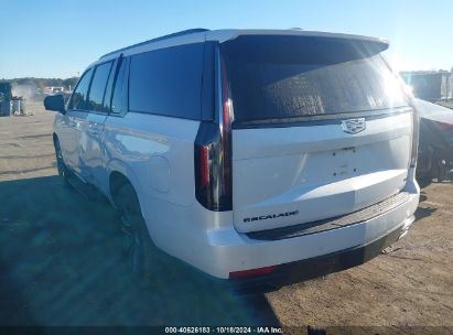 2023 CADILLAC ESCALADE ESV 4WD SPORT White  Gasoline 1GYS4PKL8PR137586 photo #4