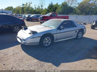 1985 PONTIAC FIERO GT Gray  Gasoline 1G2PG3796FP224751 photo #3