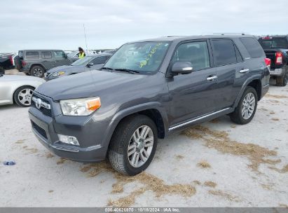 2011 TOYOTA 4RUNNER LIMITED V6 Gray  Gasoline JTEBU5JR7B5038818 photo #3