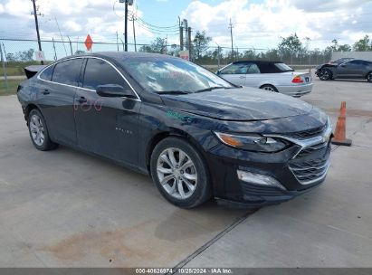 2019 CHEVROLET MALIBU LT Black  Gasoline 1G1ZD5ST2KF137210 photo #1