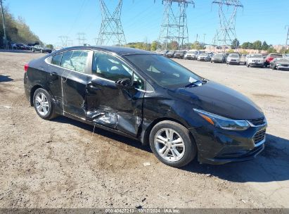 2018 CHEVROLET CRUZE LT AUTO Black  Gasoline 1G1BE5SM3J7213744 photo #1