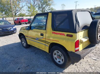 1992 GEO TRACKER Yellow  Gasoline 2CNBE18U2N6911626 photo #4